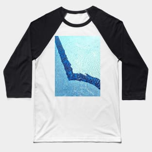 swimming pool water ripple reflection bright Baseball T-Shirt